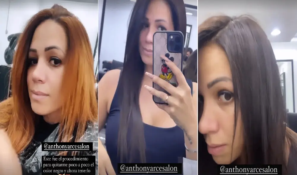 La empresaria no se hizo un cambio radical de look. Foto: Melissa Klug/Instagram