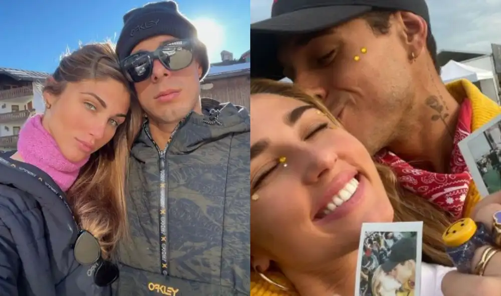 Hugo García y Alessia Rovegno se siguen mostrando enamorados través de las redes. Foto: Composición Hugo García/ Instagram