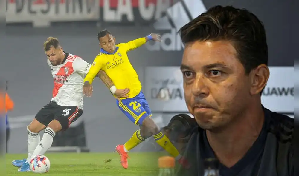Marcelo Gallardo consideró que Boca Juniors no fue un justo ganador. Fotos: Diario Olé/EFE Marcelo Gallardo consideró que Boca Juniors no fue un justo ganador. Fotos: Diario Olé/EFE
