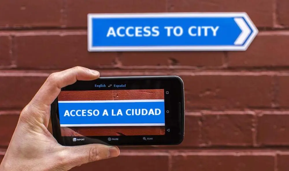Solo necesitas descargar la aplicación de Google Translate en tu smartphone. Foto: Google Solo necesitas descargar la aplicación de Google Translate en tu smartphone. Foto: Google
