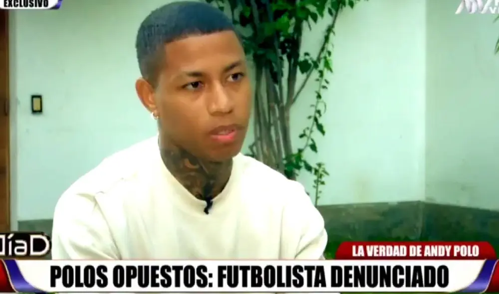 Andy Polo se encuentra en nuestro país, desde donde aclaró los hechos con su exesposa. Foto: captura/Día D Andy Polo se encuentra en nuestro país, desde donde aclaró los hechos con su exesposa. Foto: captura/Día D