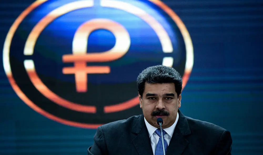 Nicolás Maduro ha sido el principal impulsor del petro. Foto: AFP Nicolás Maduro ha sido el principal impulsor del petro. Foto: AFP