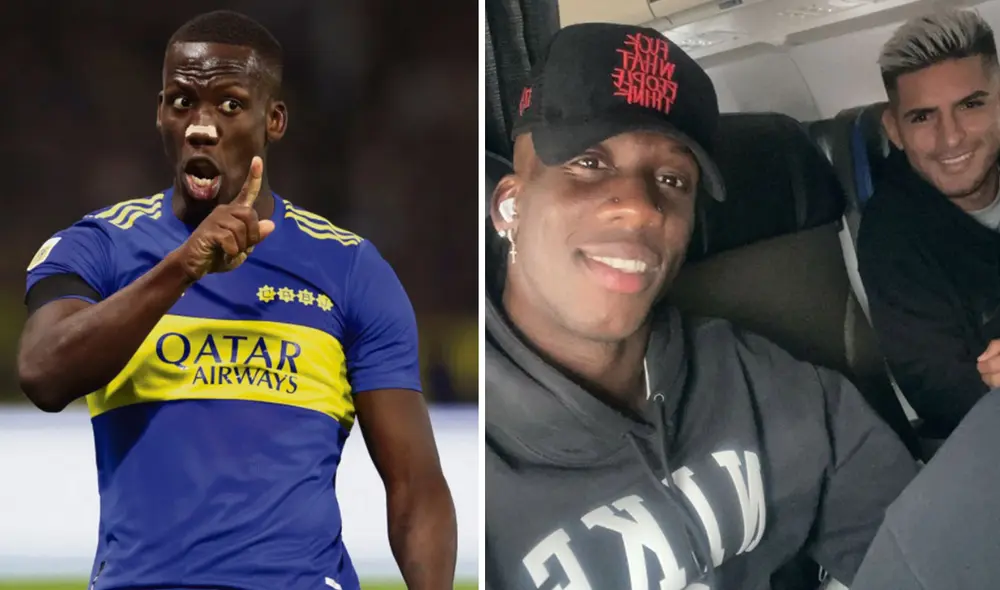 Luis Advíncula jugó 45 minutos en el triunfo más reciente de Boca Juniors. Foto: composición AFP/Instagram