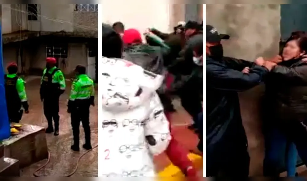 La Municipalidad Provincial de Puno interpondrá una denuncia penal por desacato a la autoridad contra los dueños de la cantina. Foto: composición LR/video radio Tentación La Municipalidad Provincial de Puno interpondrá una denuncia penal por desacato a la autoridad contra los dueños de la cantina. Foto: composición LR/video radio Tentación