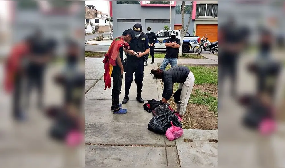 Individuos atemorizaban a vecinos de parque “Andrés Cáceres”. Foto: MPT