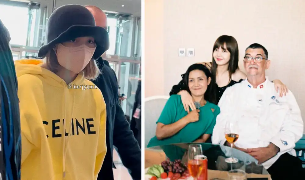 La estrella de BLACKPINK de origen tailandés pasará una temporada con los suyos. Foto: composición/Twitter