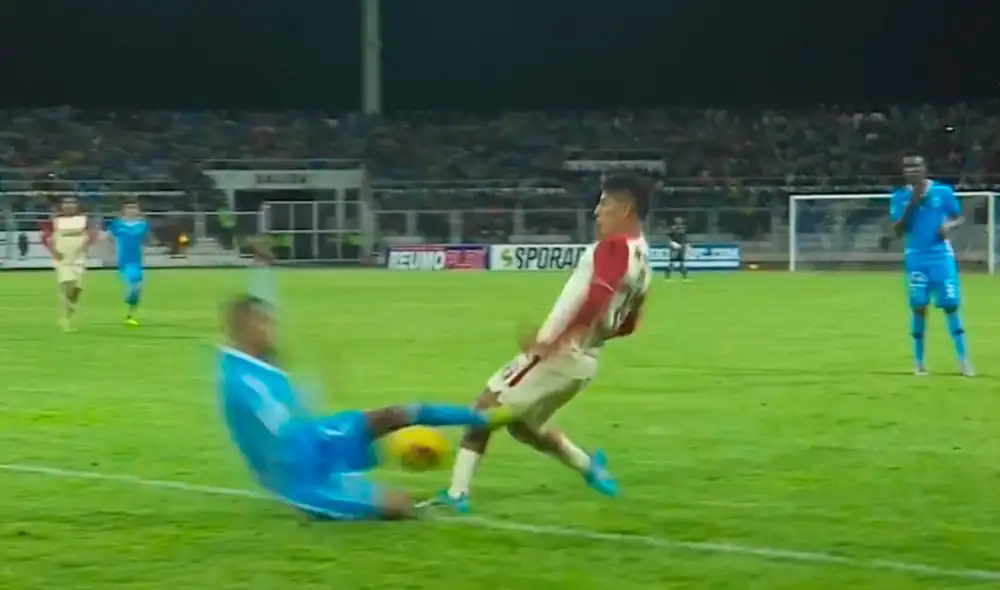 Universitario tropezó en su visita a Binacional 1-0 por la jornada 7 de la Liga 1 Betsson. Foto: captura Gol Perú Universitario tropezó en su visita a Binacional 1-0 por la jornada 7 de la Liga 1 Betsson. Foto: captura Gol Perú