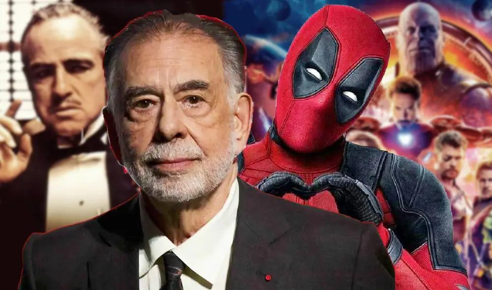Francis Ford Coppola confiesa ser fanático de Deadpool. Foto: composición / Paramount Pictures / Marvel Studios