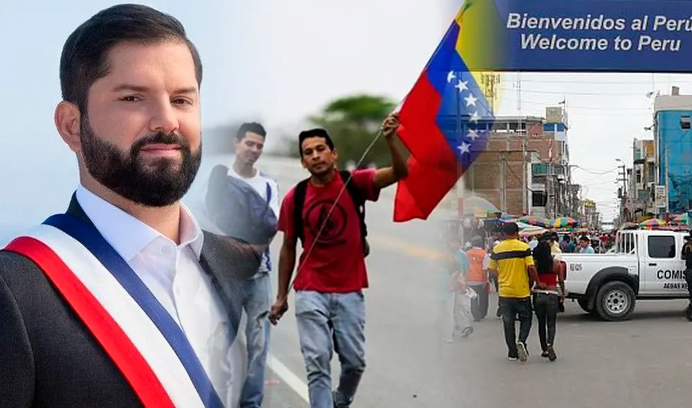Gabriel Boric se refirió a la severa crisis que padece Venezuela, de donde han salido millones de personas en los últimos años. Foto: composición de Fabrizio Oviedo / La República
