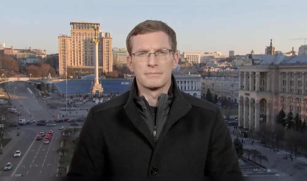 Foto tomada por Thomas Hardy en Przemysl en Polonia, ciudad fronteriza con Ucrania, durante la llegada de refugiados después del inicio de la invasión. Foto: Thomas Hardy