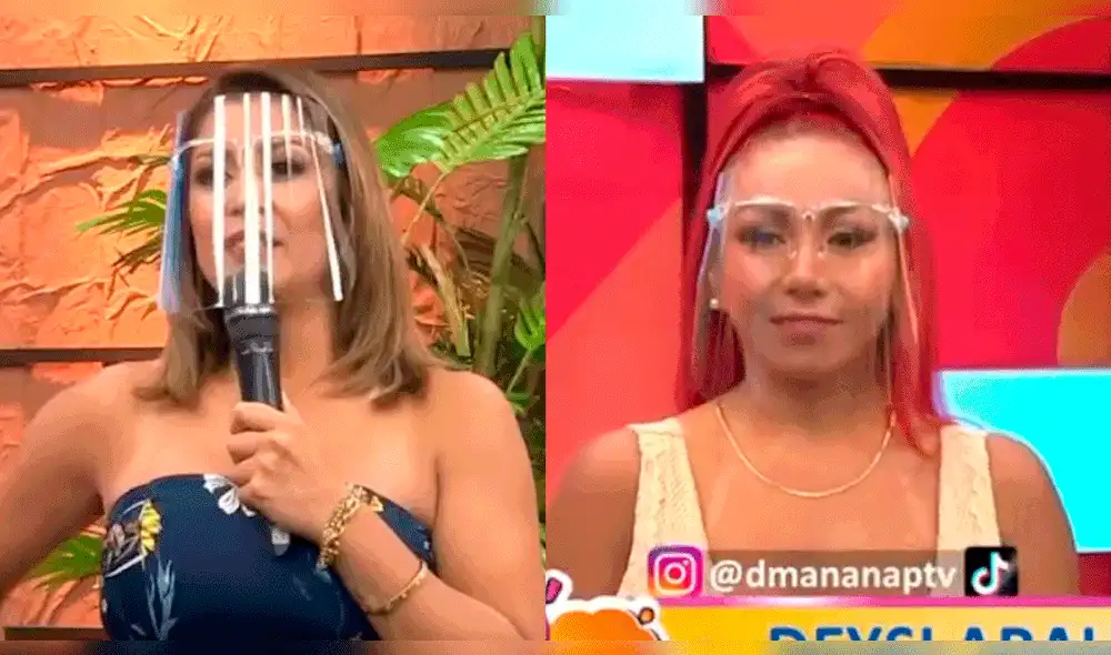 Karla Tarazona aconseja a Deysi Araujo sobre su relación con el exjuez Jackson Torres. Foto: composición captura de Panamericana TV Karla Tarazona aconseja a Deysi Araujo sobre su relación con el exjuez Jackson Torres. Foto: composición captura de Panamericana TV