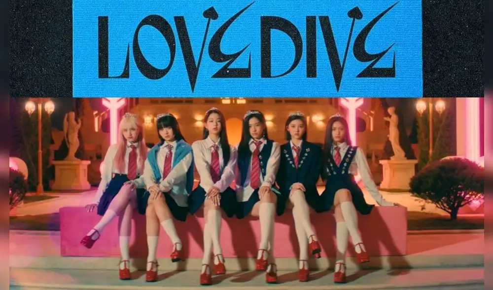 IVE enseñará su lado romántico en "Love dive". Foto: composición Starship Entertainment IVE enseñará su lado romántico en "Love dive". Foto: composición Starship Entertainment