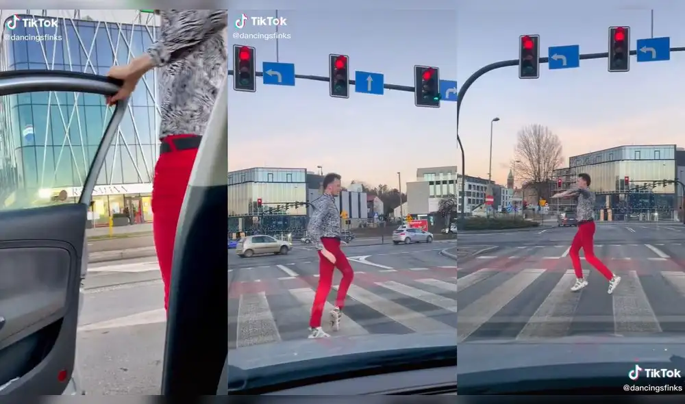 El joven bailó "Smooth criminal" a su estilo. Foto: captura de TikTok