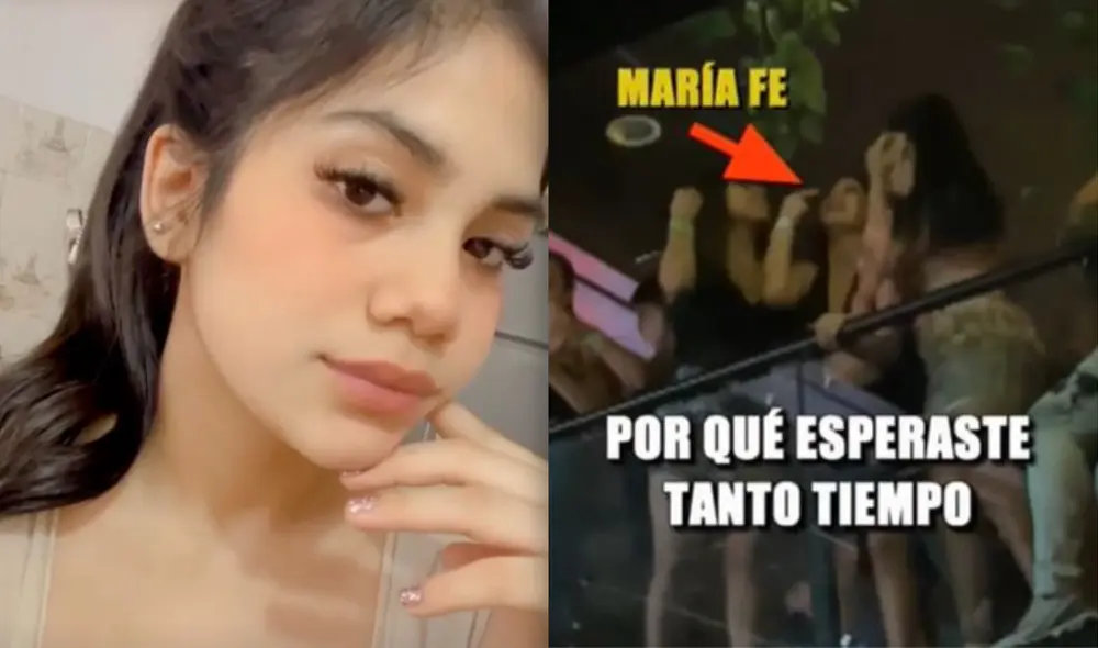 María Fe Saldaña, ex de Josimar, fue vista en una discoteca durante el último fin de semana. Foto: Composición/ María Fe Saldaña Instagram/ ATV