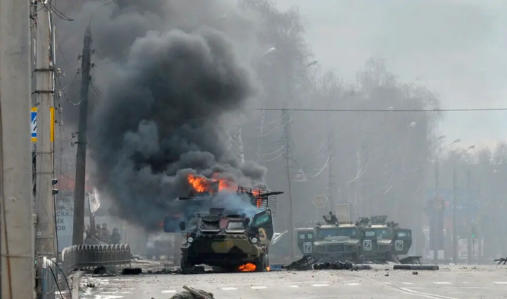 El último 2 de marzo, el Ministerio de Defensa ruso admitió la muerte de 498 soldados rusos además de 1.597 militares heridos. Foto: AFP El último 2 de marzo, el Ministerio de Defensa ruso admitió la muerte de 498 soldados rusos además de 1.597 militares heridos. Foto: AFP