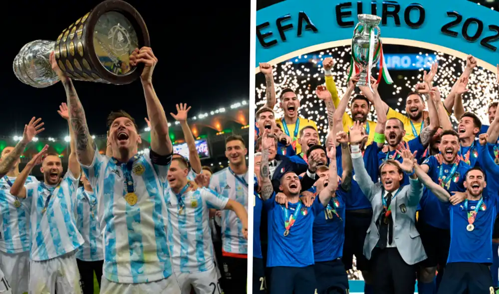 Argentina e Italia se enfrentarán el 1 de junio. Foto: AFP