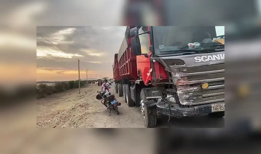 Accidente se produjo en el kilómetro 525 de la carretera Panamericana Norte de Virú. Foto: LLA