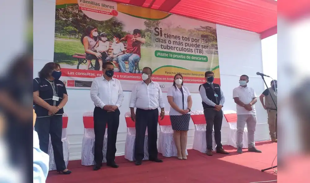 Ministro Condori anunció lucha frontal contra la tuberculosis. Foto: Yolanda Goicochea Ministro Condori anunció lucha frontal contra la tuberculosis. Foto: Yolanda Goicochea