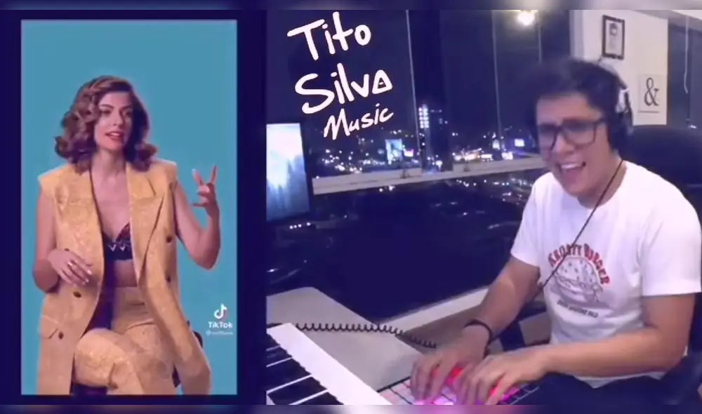 El joven usó una de las frases de Stephanie Cayo para crear su pegajosa melodía. Foto: captura de Facebook