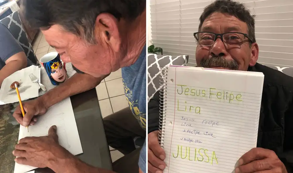 La historia de este señor logró conmover a miles de usuarios en las redes sociales. Foto: captura de Twitter