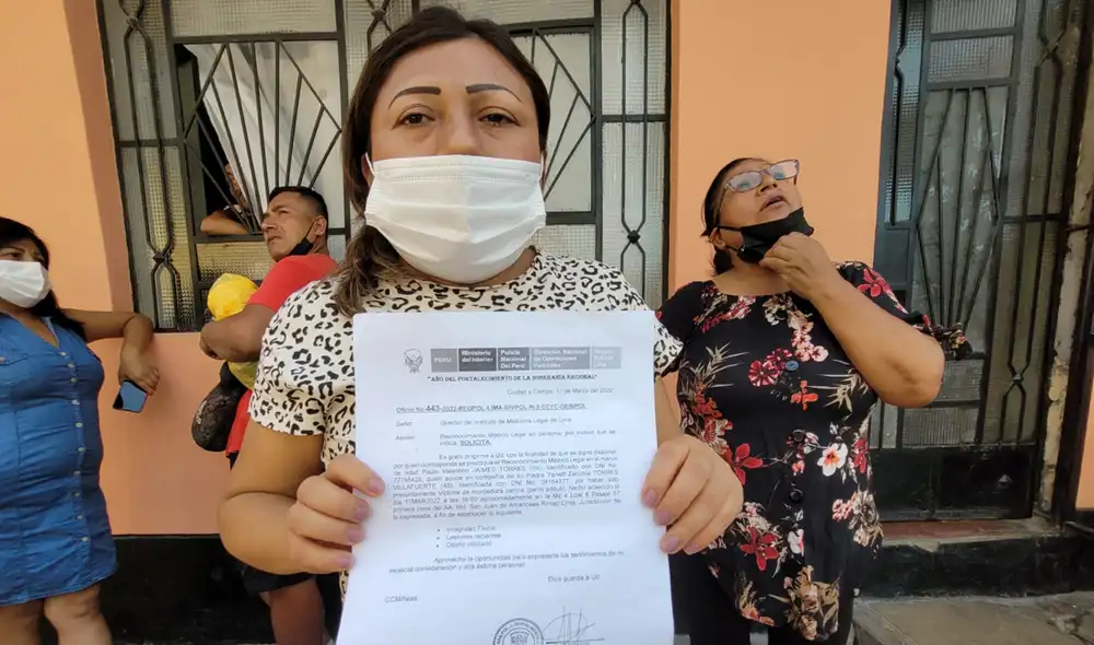 Madre de familia exige celeridad en el caso. Foto: Jessica Merino / URPI-LR Madre de familia exige celeridad en el caso. Foto: Jessica Merino / URPI-LR