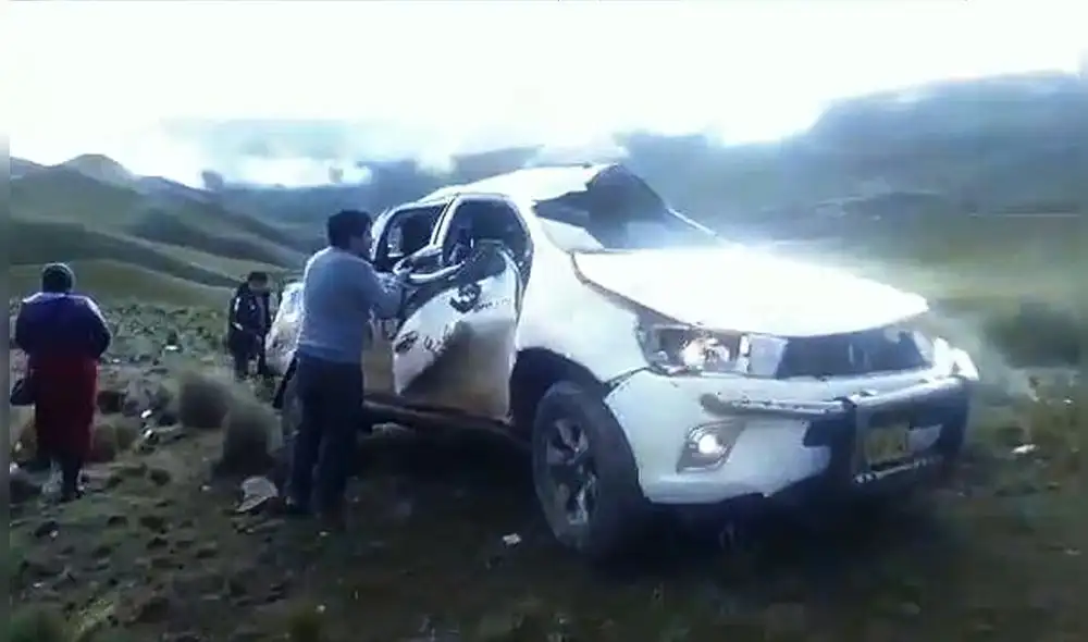 Las causas del accidente de tránsito son materia de investigación. Foto: captura video PNP