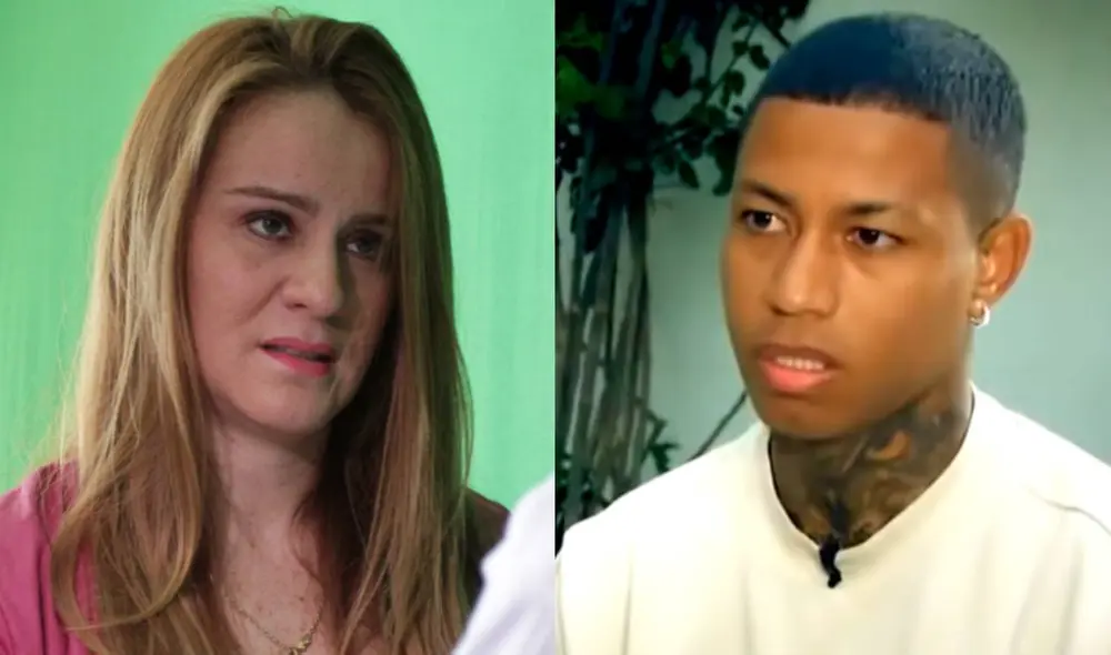 Lourdes Sacín habla sobre los audios que probarían agresión de Andy Polo contra Génesis Alarcón. Foto: composición/ La República/ captura de ATV Lourdes Sacín habla sobre los audios que probarían agresión de Andy Polo contra Génesis Alarcón. Foto: composición/ La República/ captura de ATV