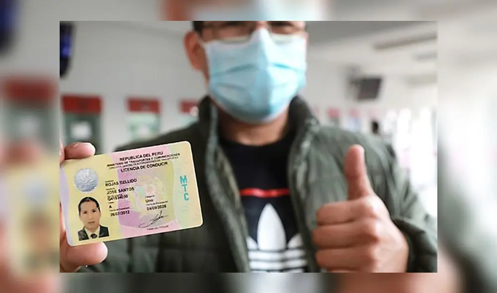 El pago por una licencia de conducir se divide en cuatro montos. Foto: MTC