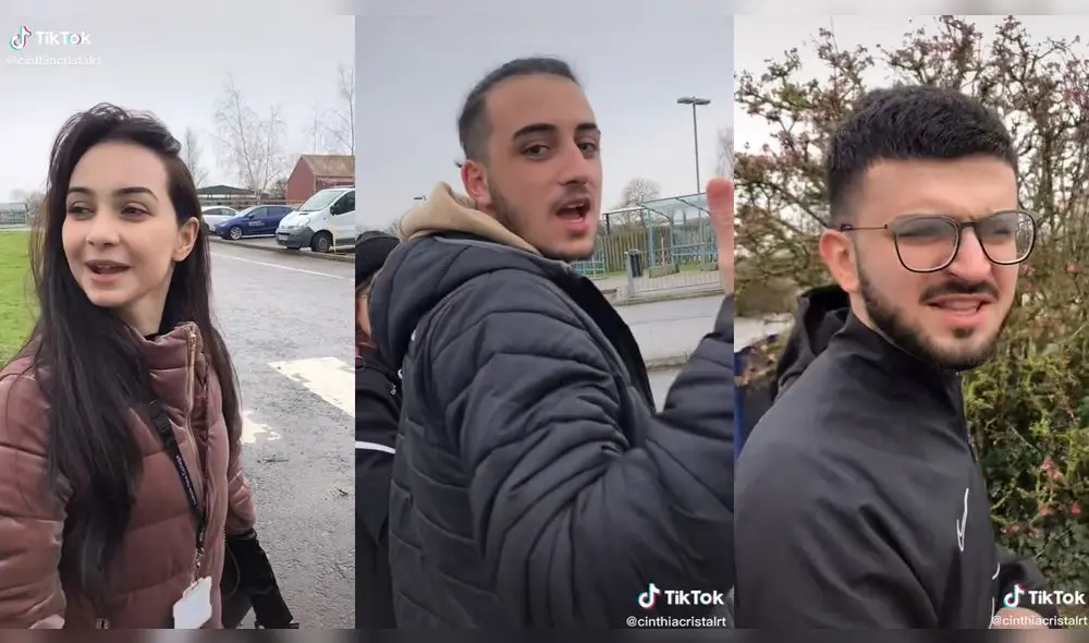 Los chicos de otros países no supieron responder a las preguntas en español. Foto: captura de TikTok
