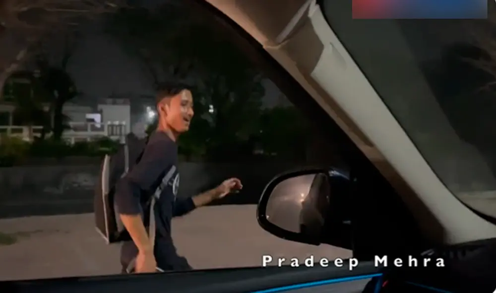 El joven corría los 10 kilómetros para entrenar y postular al Ejército de India. Foto: captura de Facebook