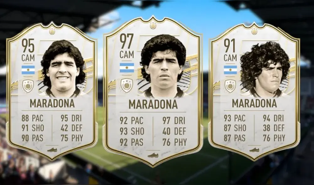 Los items de Ícono de Diego Maradona ya no estarán disponibles en packs, DCP y FUT Draft. Foto: HobbyConsolas Los items de Ícono de Diego Maradona ya no estarán disponibles en packs, DCP y FUT Draft. Foto: HobbyConsolas