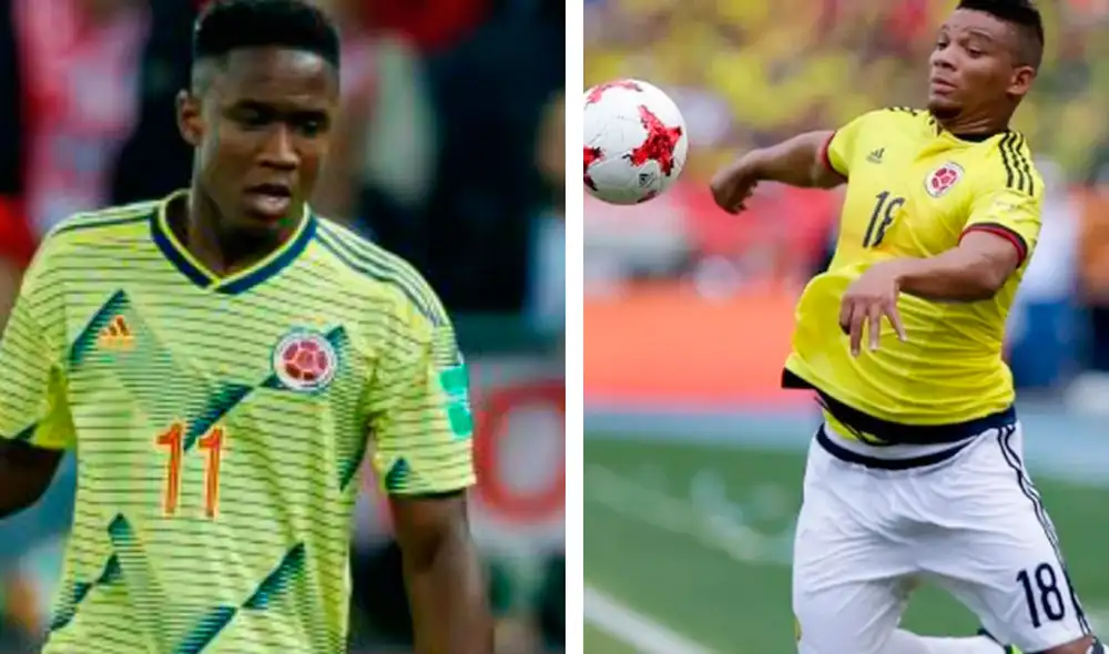 Frank Fabra y Luis Sinisterra se sumaron a la delegación colombiana para disputar la última fecha doble de eliminatorias. Foto: AFP/composición Frank Fabra y Luis Sinisterra se sumaron a la delegación colombiana para disputar la última fecha doble de eliminatorias. Foto: AFP/composición