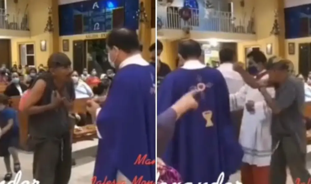 La viral escena logró obtener millones de reproducciones y miles de comentarios divididos en las redes sociales. Foto: captura de TikTok La viral escena logró obtener millones de reproducciones y miles de comentarios divididos en las redes sociales. Foto: captura de TikTok