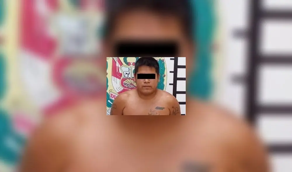 Detenido fue conducido a comisaría Nicolás Alcázar. Foto: PNP Detenido fue conducido a comisaría Nicolás Alcázar. Foto: PNP