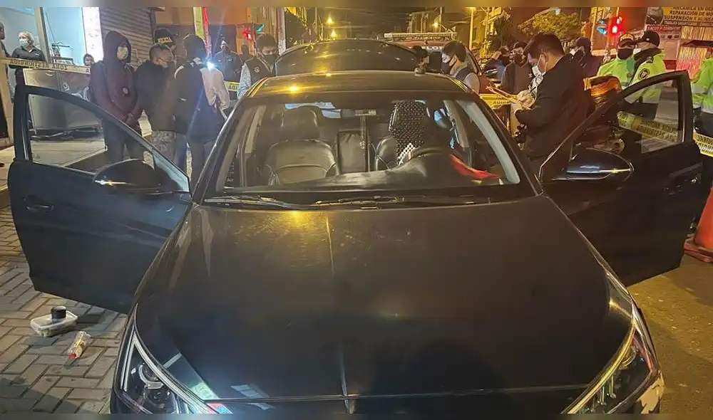 Arequipa. A bordo del vehículo de propiedad de Paola Salas hallaron municiones. Foto: Lego Noticias