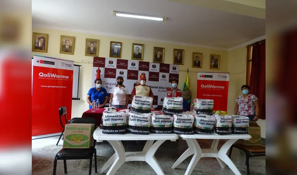 La Municipalidad de Paiján solicitó los alimentos a la entidad estatal. Foto: Qali Warma La Municipalidad de Paiján solicitó los alimentos a la entidad estatal. Foto: Qali Warma