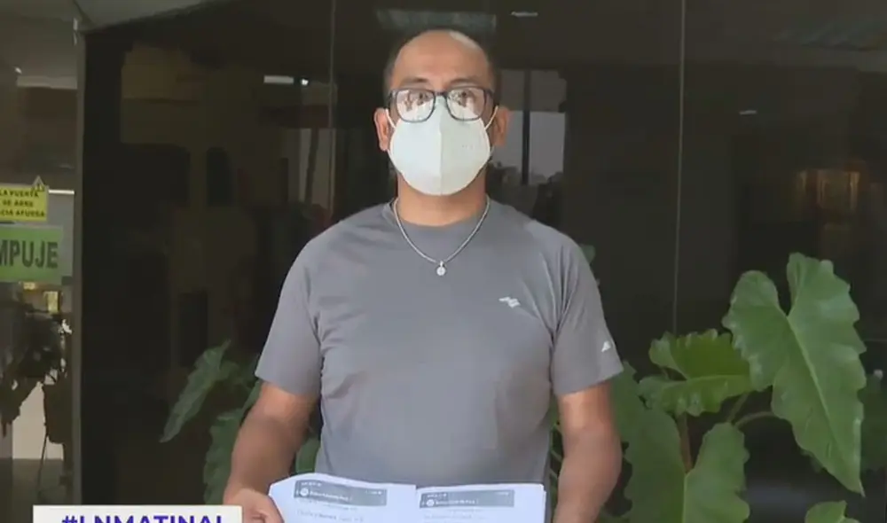 Hombre denunció ser víctima de la ciberdelincuencia. Foto: captura de Latina Hombre denunció ser víctima de la ciberdelincuencia. Foto: captura de Latina