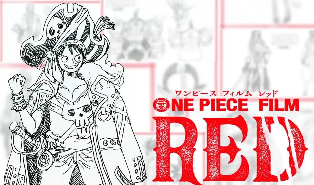 Conoce más detalles acerca de lo que será la nueva película "One Piece Film Red". Foto: OP_FilmRed/Composición