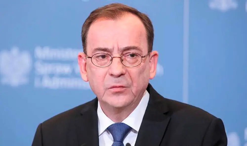 El director del Departamento de Seguridad Nacional, Stanislaw Zaryn, ha explicado ante los medios que la lista de supuestos espías había sido elaborada por la Agencia de Seguridad Interna. Foto: DW El director del Departamento de Seguridad Nacional, Stanislaw Zaryn, ha explicado ante los medios que la lista de supuestos espías había sido elaborada por la Agencia de Seguridad Interna. Foto: DW