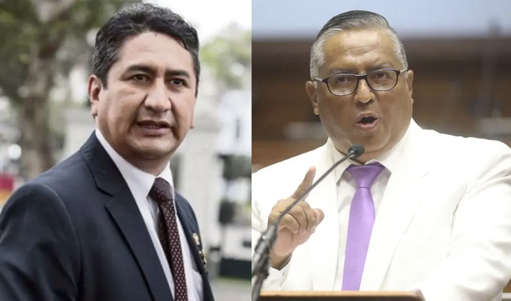 Vladimir Cerrón se pronunció tras moción de censura contra Hernán Condori presentada el último martes. Foto: composición/La República