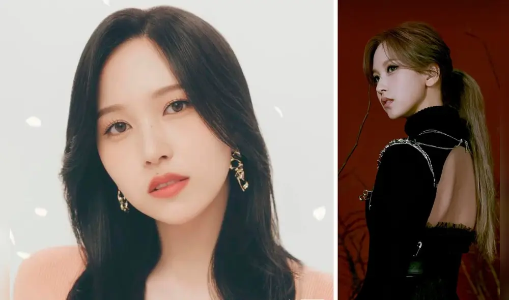 Mina debutó con TWICE en el 2015. Foto composición: JYP Entertainment
