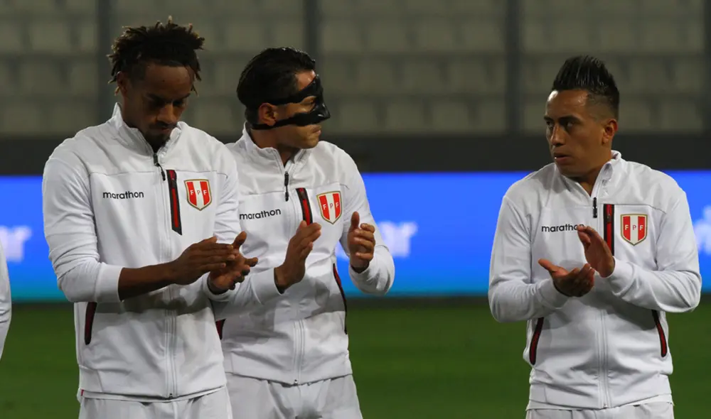 Lapadula, Cueva y Carrillo son titulares indiscutibles en la selección peruana. Foto: GLR Lapadula, Cueva y Carrillo son titulares indiscutibles en la selección peruana. Foto: GLR