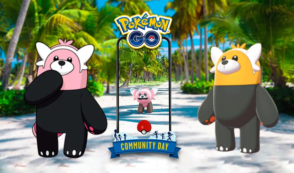 Niantic anunció que el Community Day de Stufful durará tres horas. Foto: Pokémon GO - composición La República