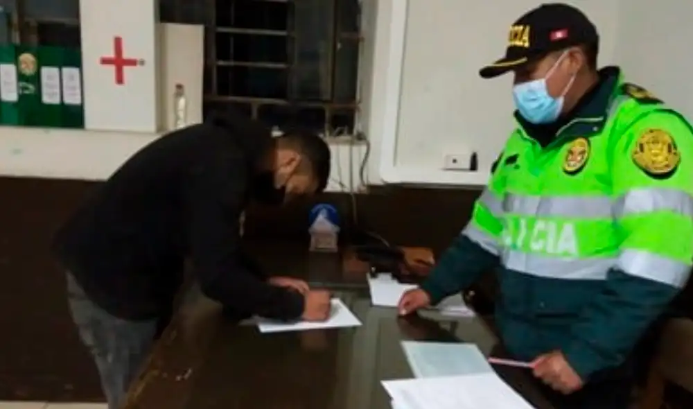 El caso fue comunicado a un representante del Ministerio Público. Foto: PNP