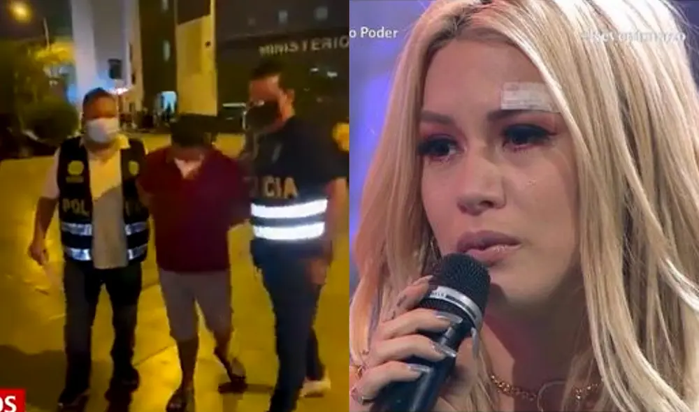 Capturan al cabecilla que asaltó y golpeó a Leslie Shawy para robarle el auto. Foto: Composición LR / Panamericana / América TV. Capturan al cabecilla que asaltó y golpeó a Leslie Shawy para robarle el auto. Foto: Composición LR / Panamericana / América TV.