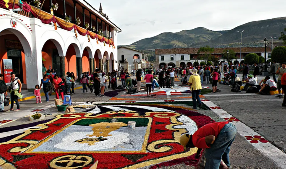 La ciudad destaca por el fervor religioso y las imponentes manifestaciones rituales durante esta festividad. Foto: Archivo LR La ciudad destaca por el fervor religioso y las imponentes manifestaciones rituales durante esta festividad. Foto: Archivo LR
