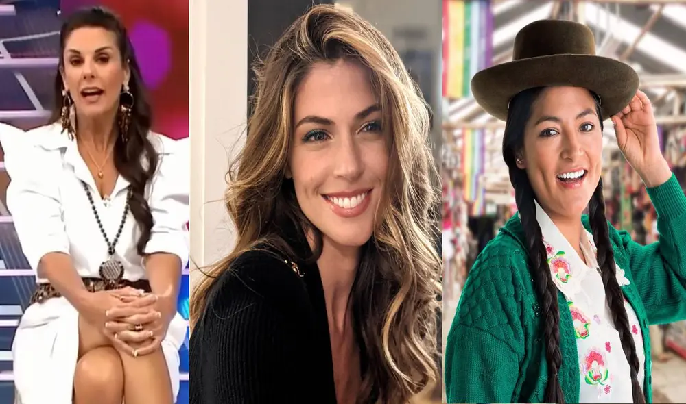 Rebeca Escribens destacó el gran aporte de estas dos actrices peruanas a nivel internacional. Foto: composición captura de América TV/Stephanie Cayo/Magaly Solier/Facebook