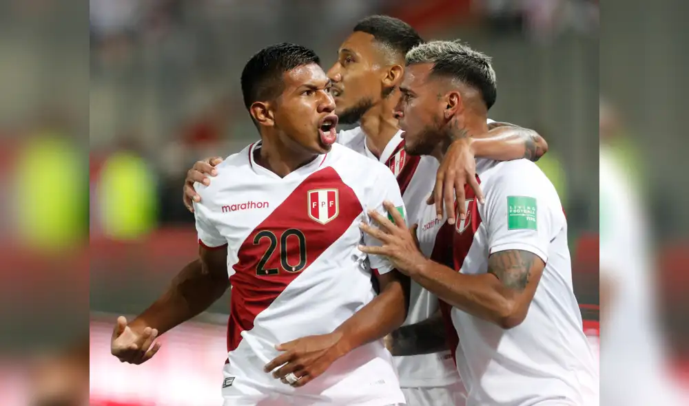 Edison Flores puso el 1-1 ante Ecuador en el Estadio Nacional. Foto: GLR Edison Flores puso el 1-1 ante Ecuador en el Estadio Nacional. Foto: GLR