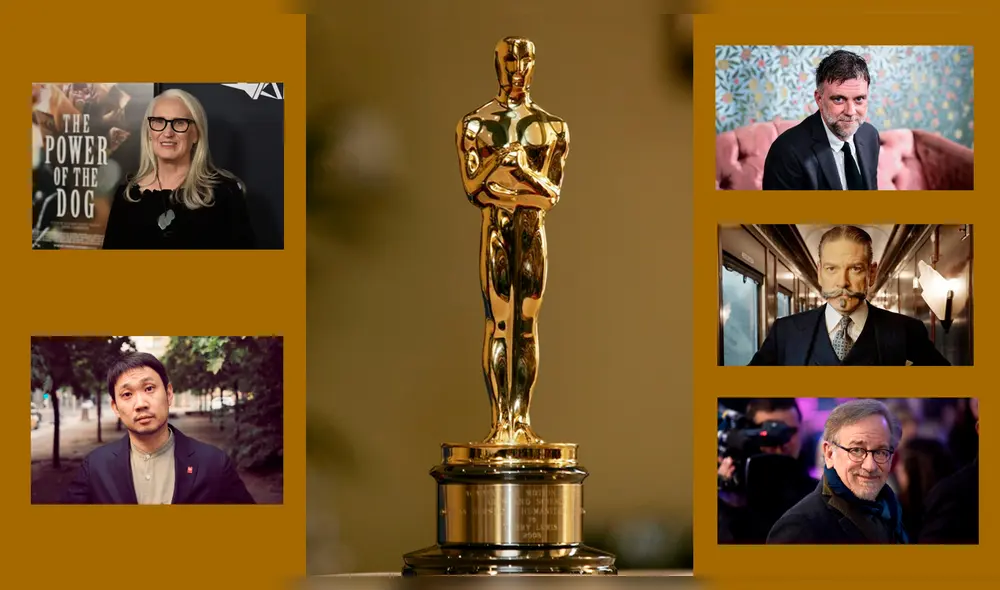 Cineastas nominados a los Premios Oscar 2022. Foto: composición LR