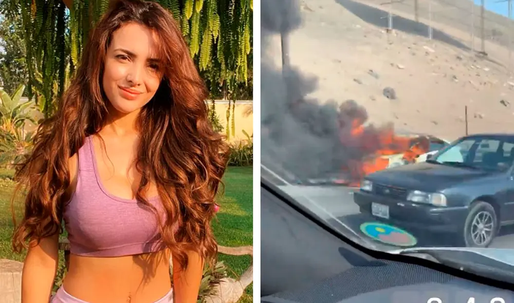 Rosángela Espinoza alertó a vecinos de La Molina a tomar sus precauciones. Foto: captura de Instagram